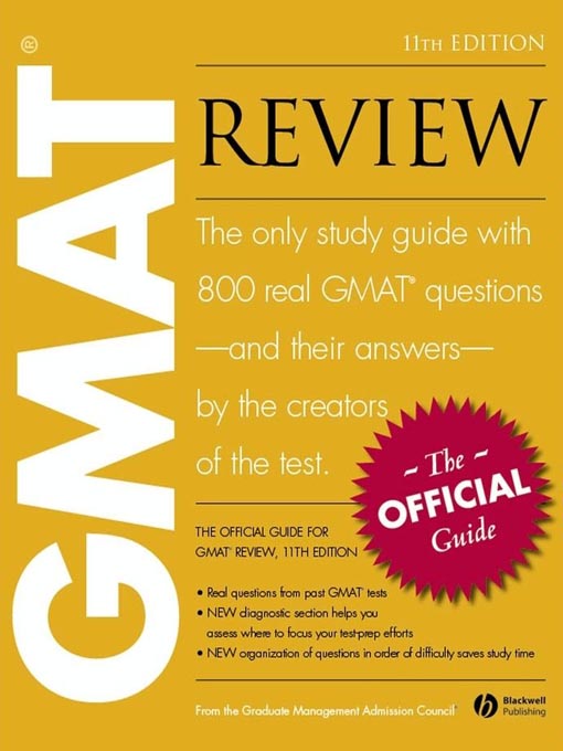 Title details for The Official Guide for GMAT Review by John Wiley & Sons - Available